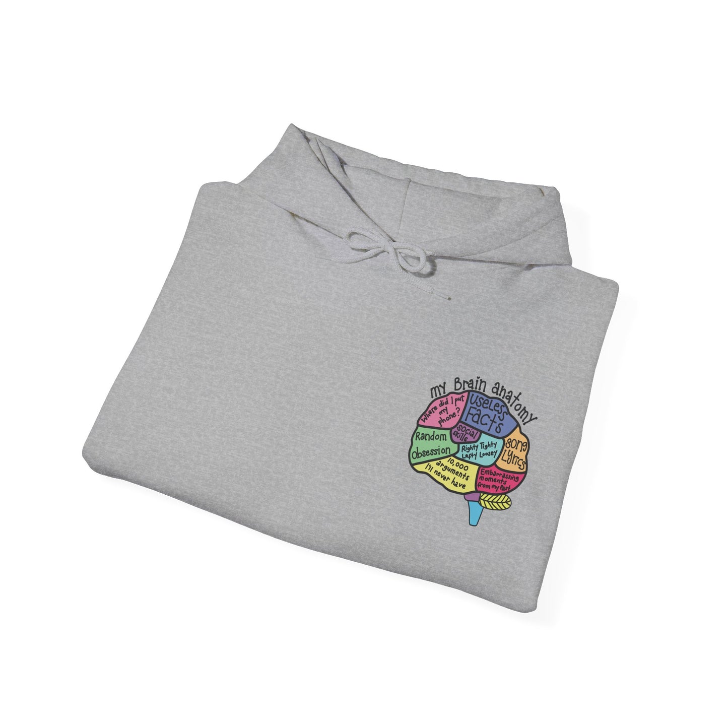 ADHD Brain anatomy Hoodie