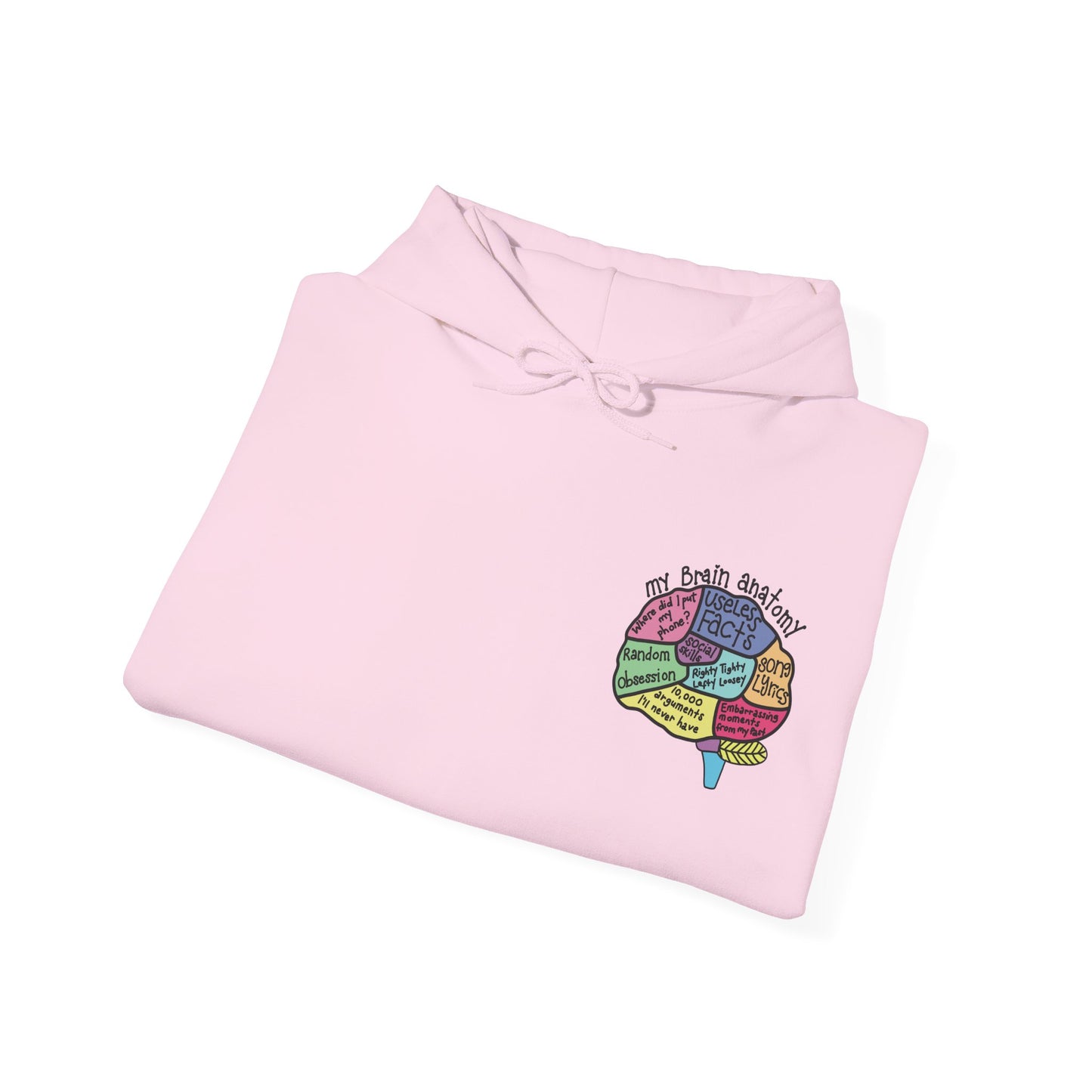 ADHD Brain anatomy Hoodie