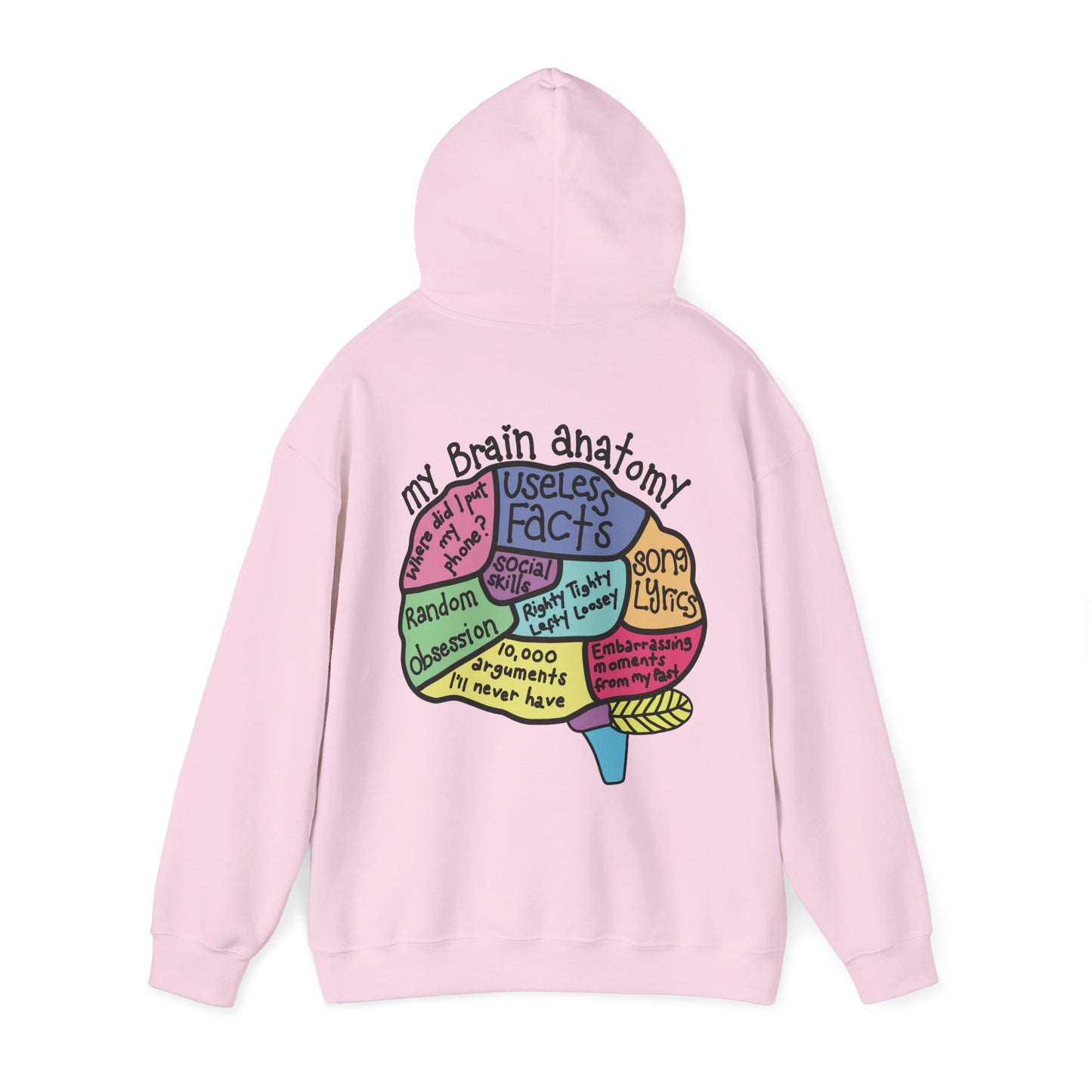 ADHD Brain anatomy Hoodie