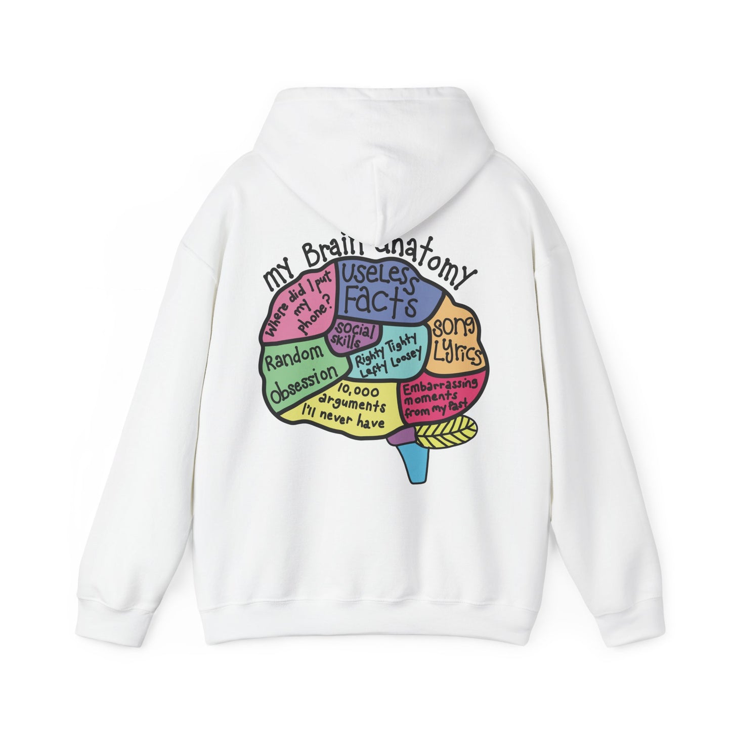ADHD Brain anatomy Hoodie