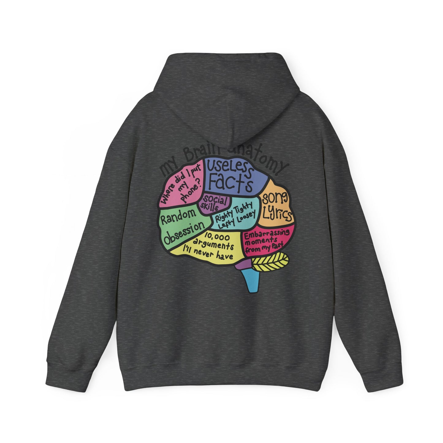 ADHD Brain anatomy Hoodie