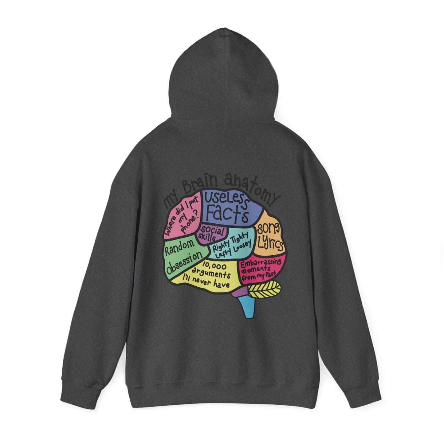 ADHD Brain anatomy Hoodie