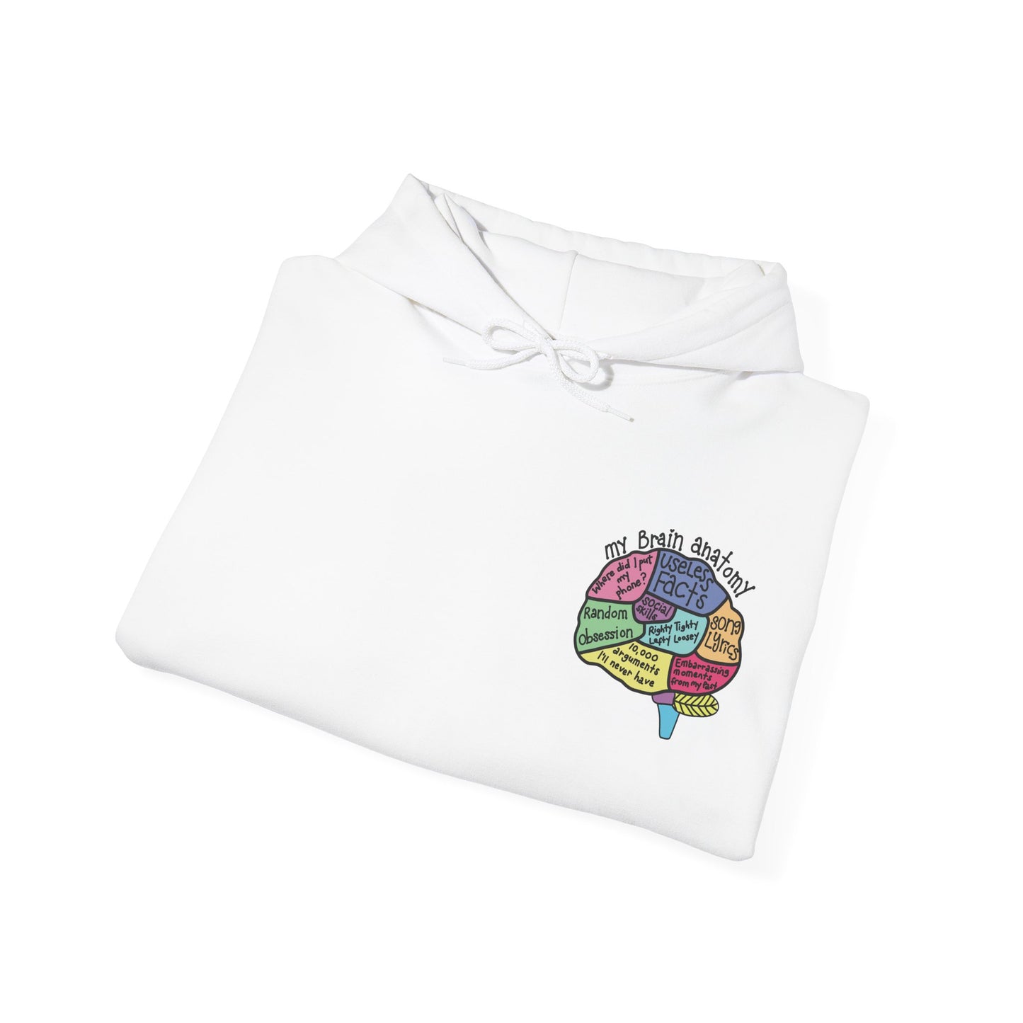 ADHD Brain anatomy Hoodie