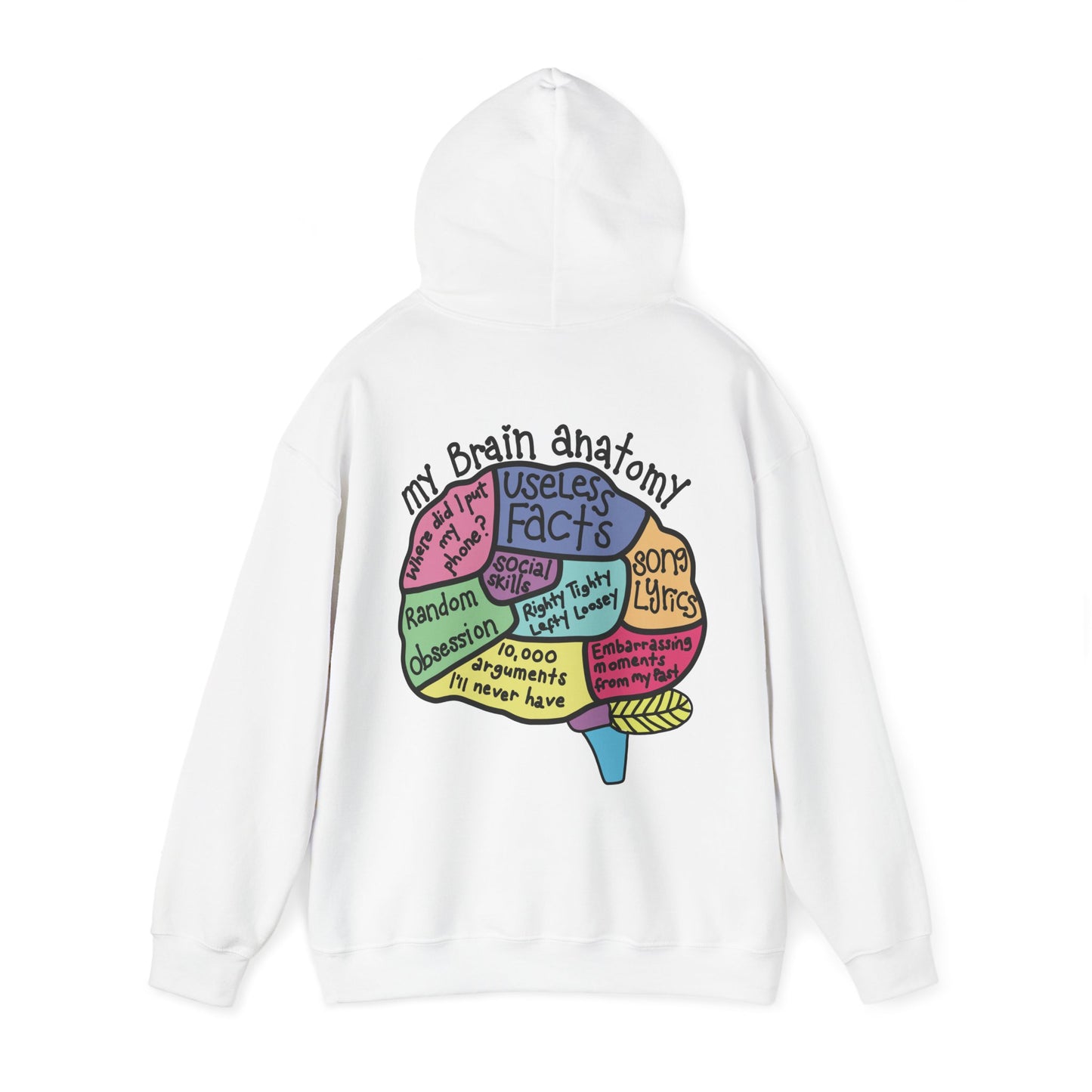 ADHD Brain anatomy Hoodie