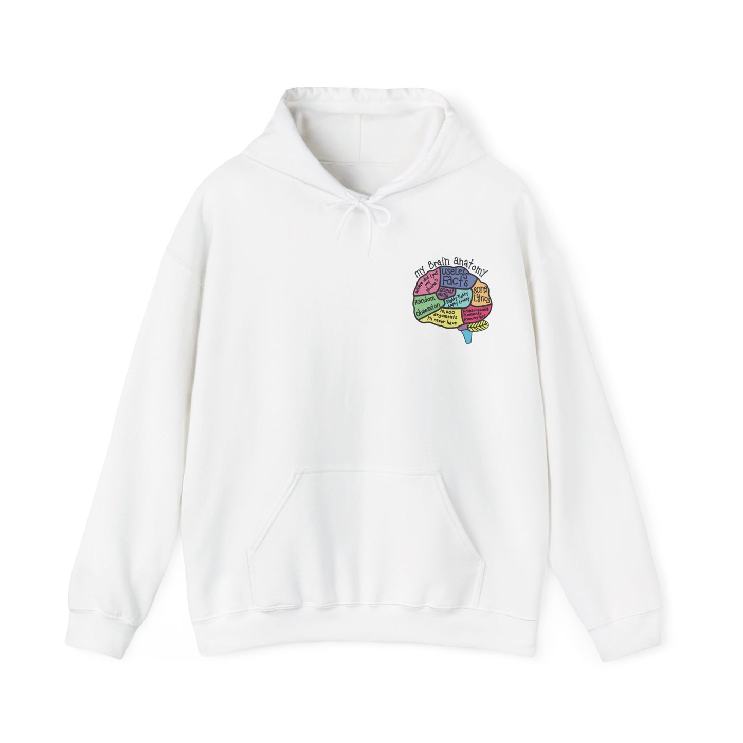 ADHD Brain anatomy Hoodie