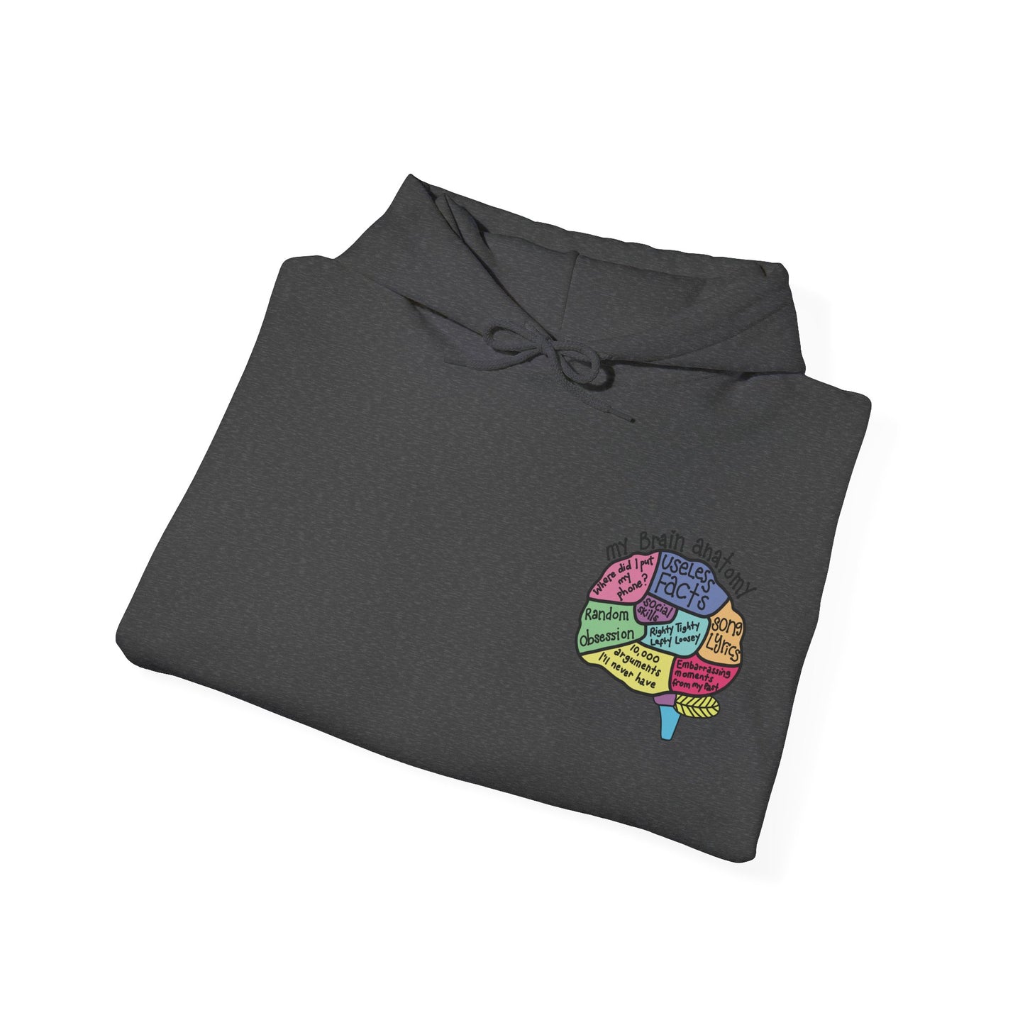 ADHD Brain anatomy Hoodie