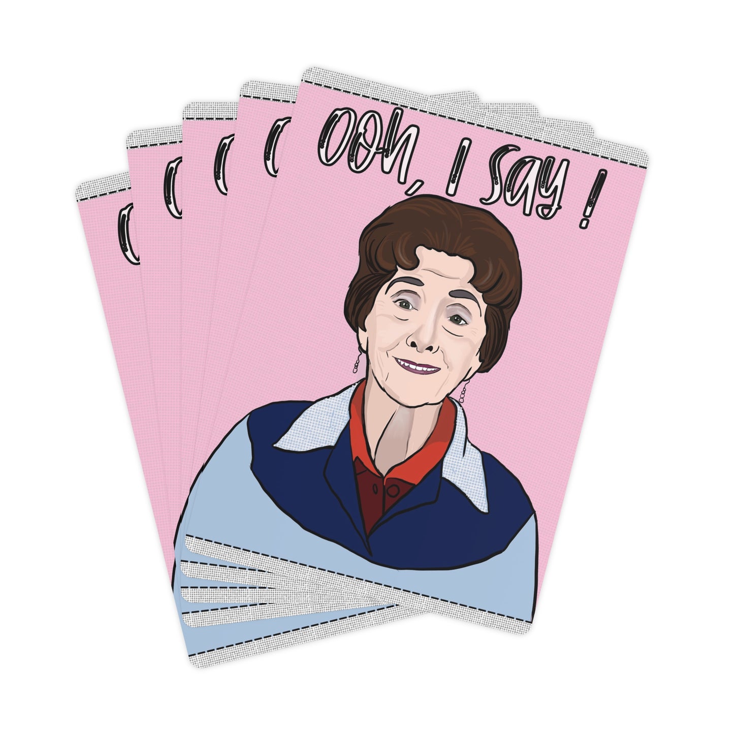 Dot Cotton Poker Cards