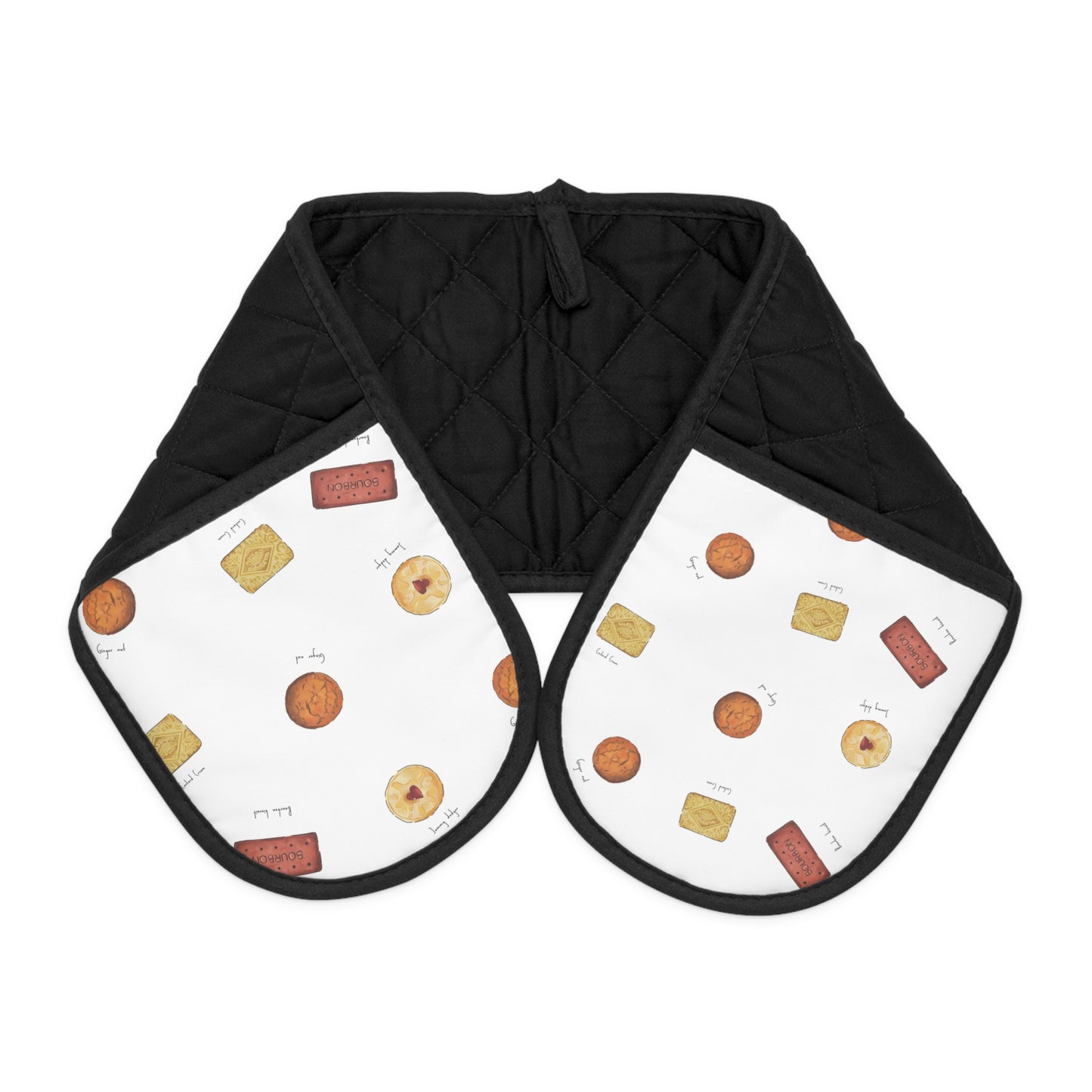 Oven Mitts - Favourite Biscuits Design Kitchen Gloves