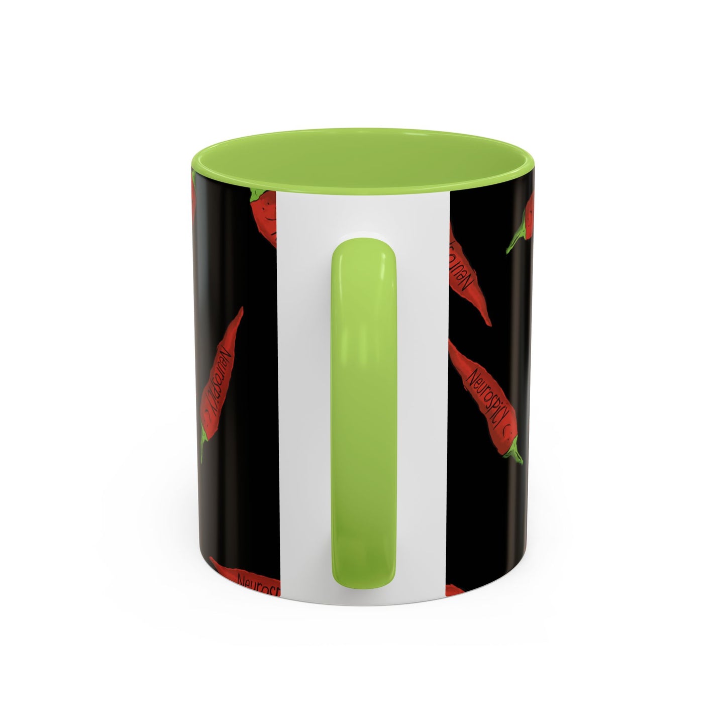 Neurospicy chilli Accent Coffee Mug (11, 15oz)