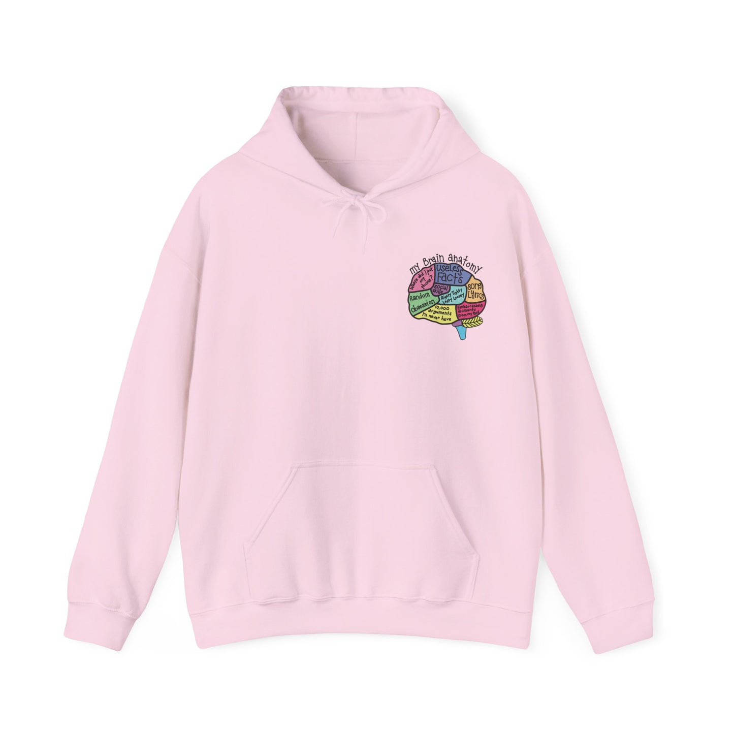 ADHD Brain anatomy Hoodie