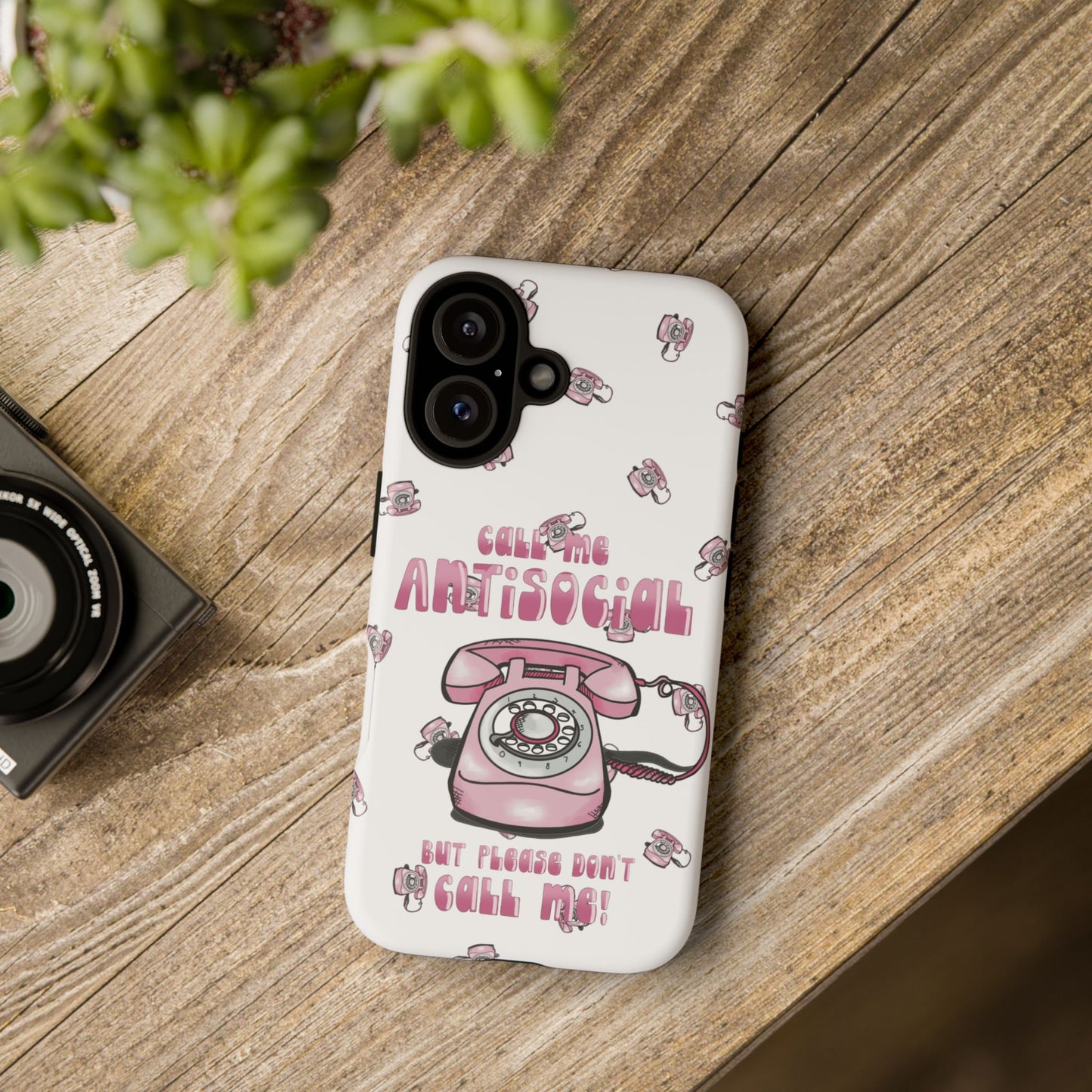 Tough Cases ‘Don’t call me’ antisocial phone case