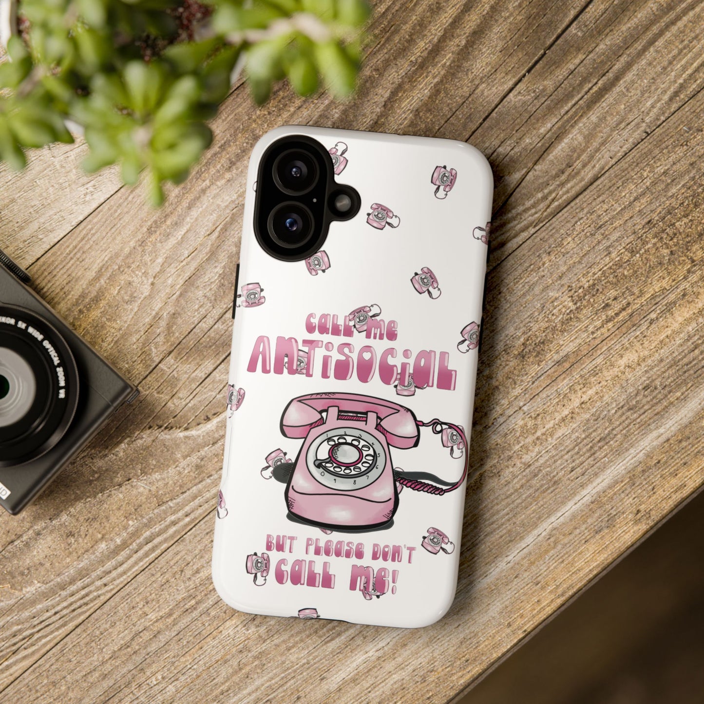 Tough Cases ‘Don’t call me’ antisocial phone case
