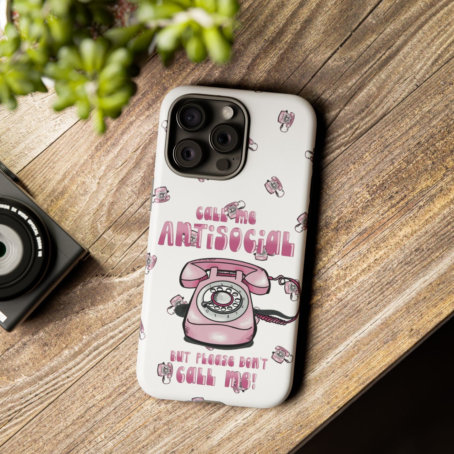 Tough Cases ‘Don’t call me’ antisocial phone case