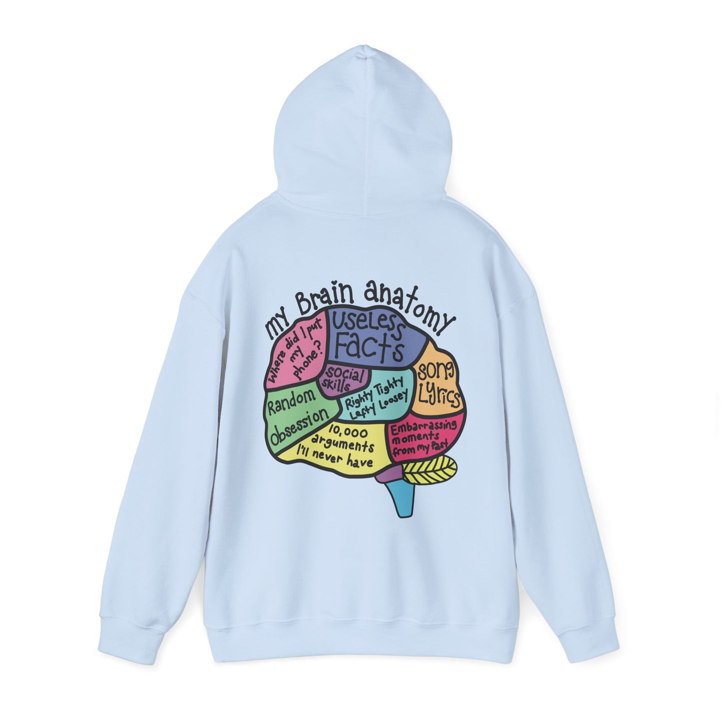 ADHD Brain anatomy Hoodie