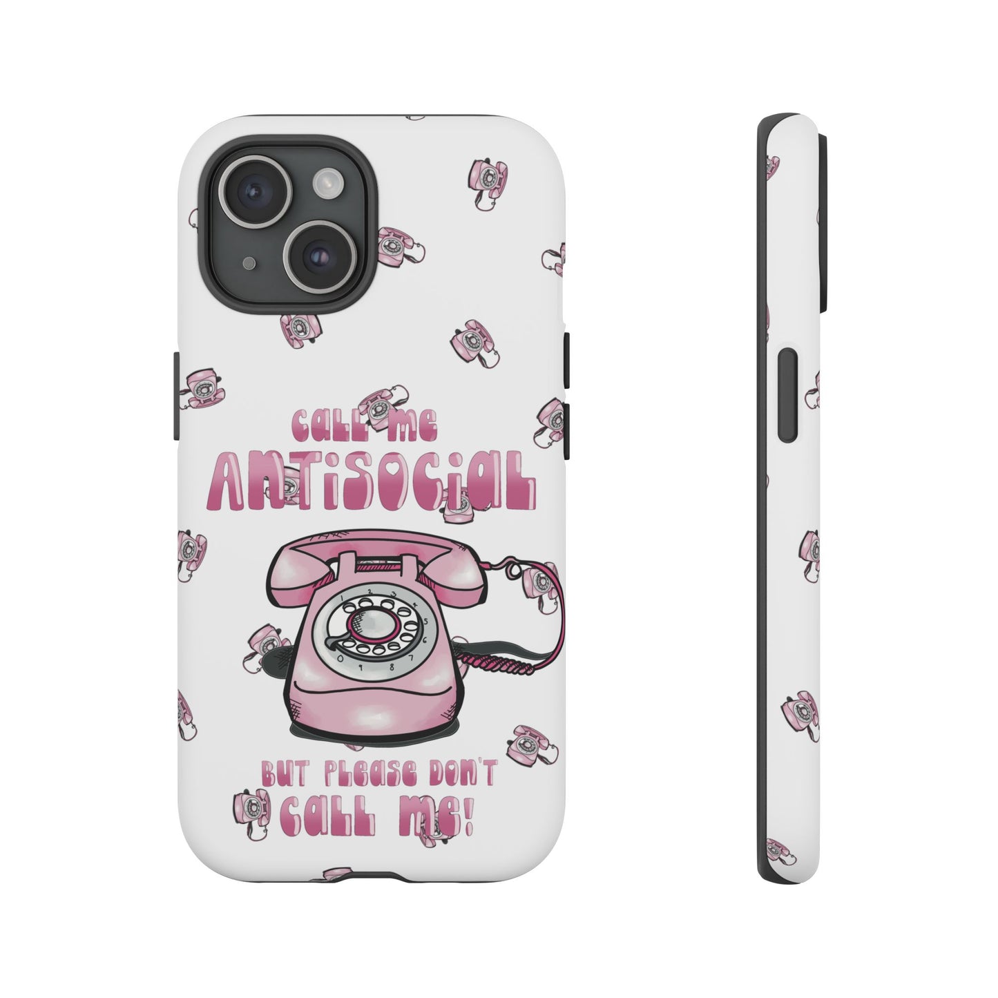 Tough Cases ‘Don’t call me’ antisocial phone case