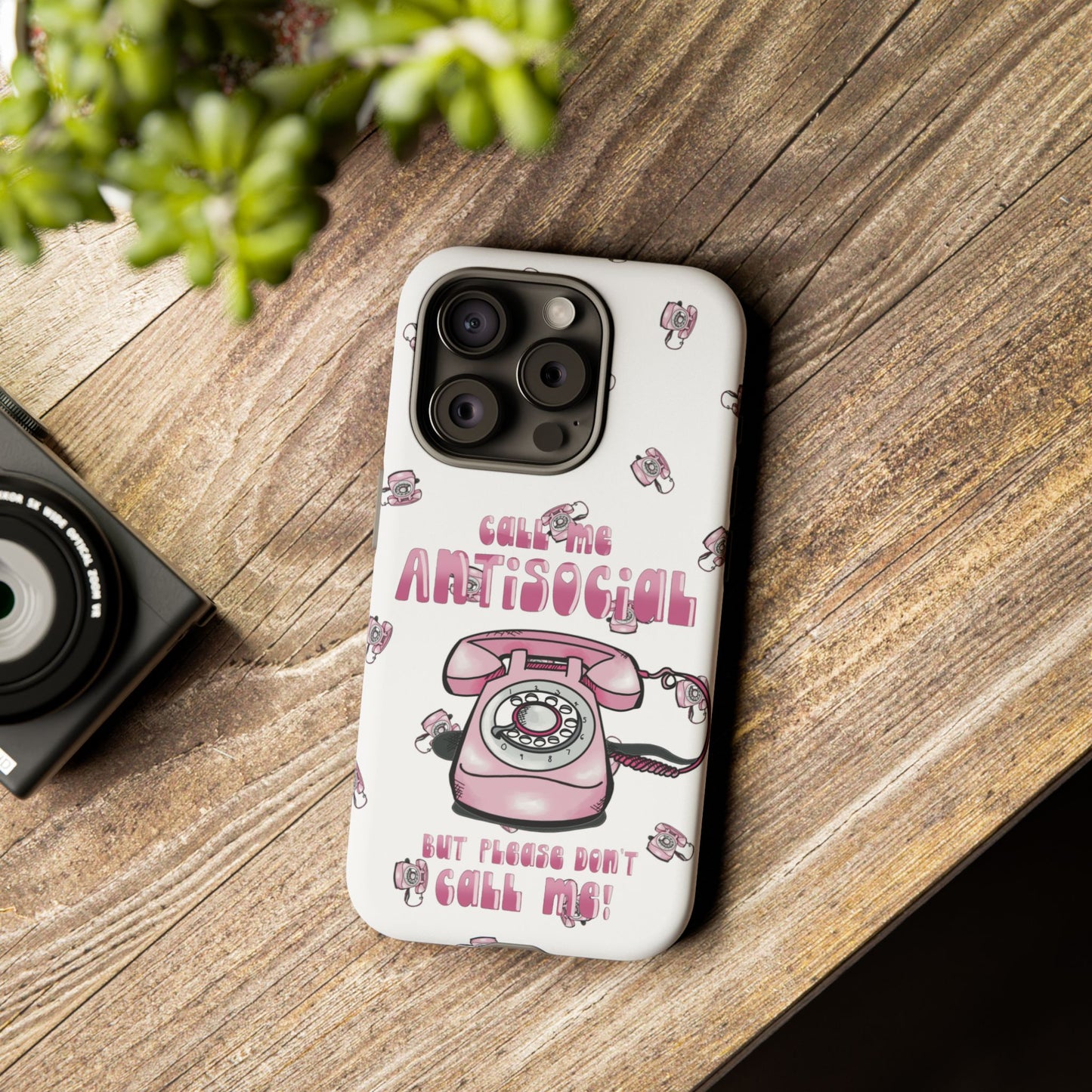 Tough Cases ‘Don’t call me’ antisocial phone case
