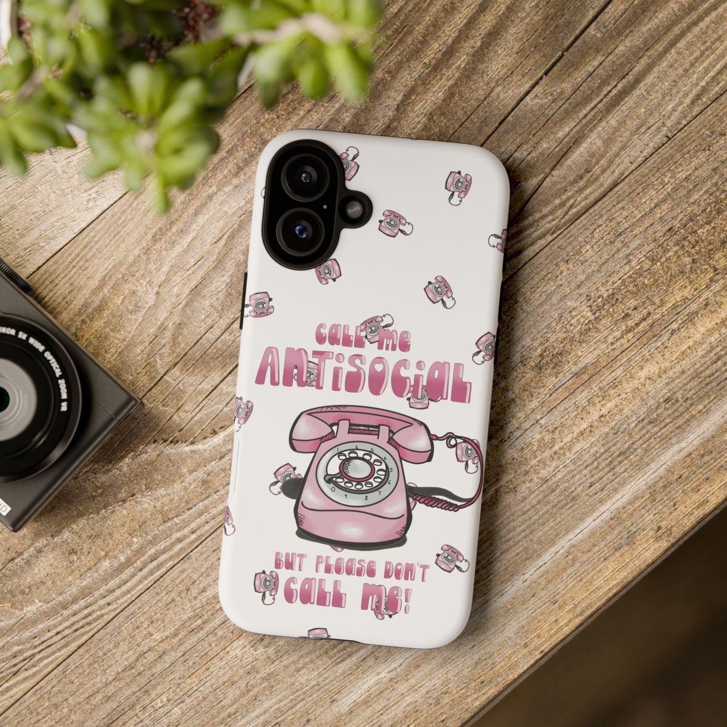 Tough Cases ‘Don’t call me’ antisocial phone case