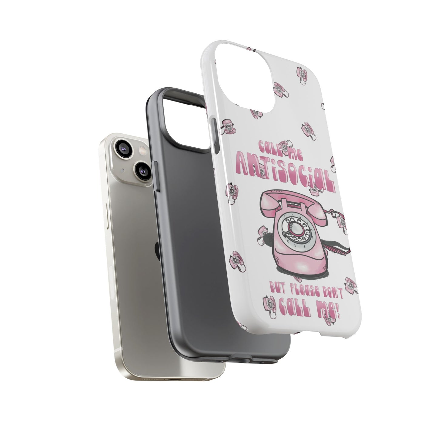 Tough Cases ‘Don’t call me’ antisocial phone case