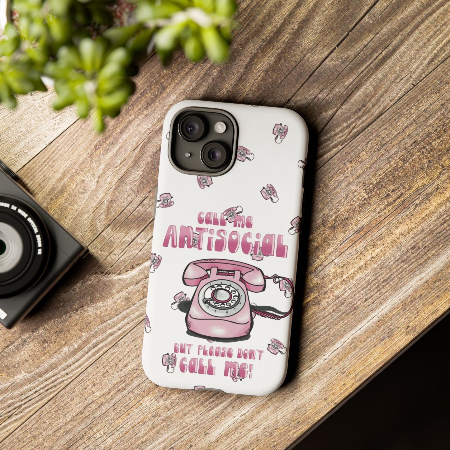 Tough Cases ‘Don’t call me’ antisocial phone case