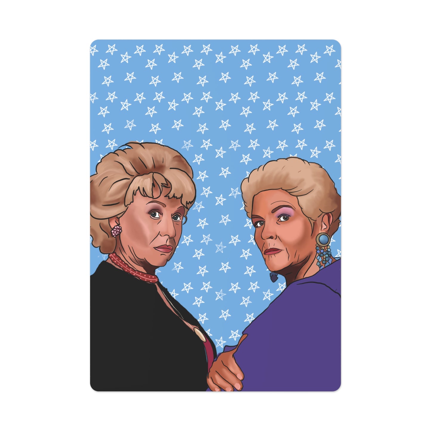 Peggy & Pat Poker Cards