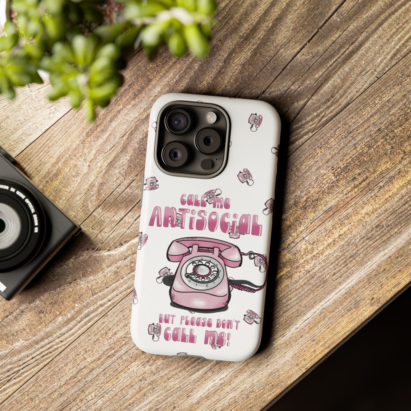 Tough Cases ‘Don’t call me’ antisocial phone case