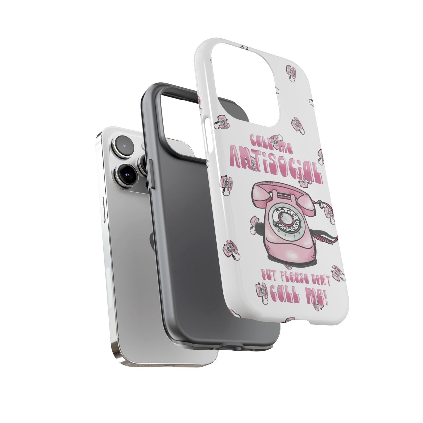 Tough Cases ‘Don’t call me’ antisocial phone case