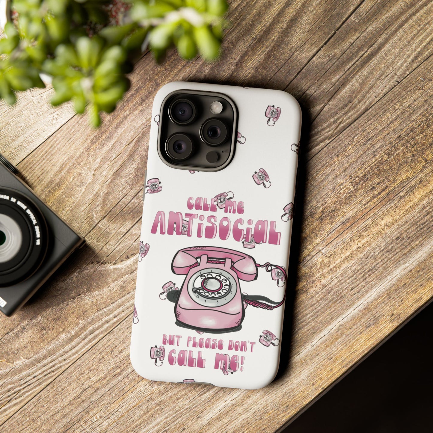 Tough Cases ‘Don’t call me’ antisocial phone case