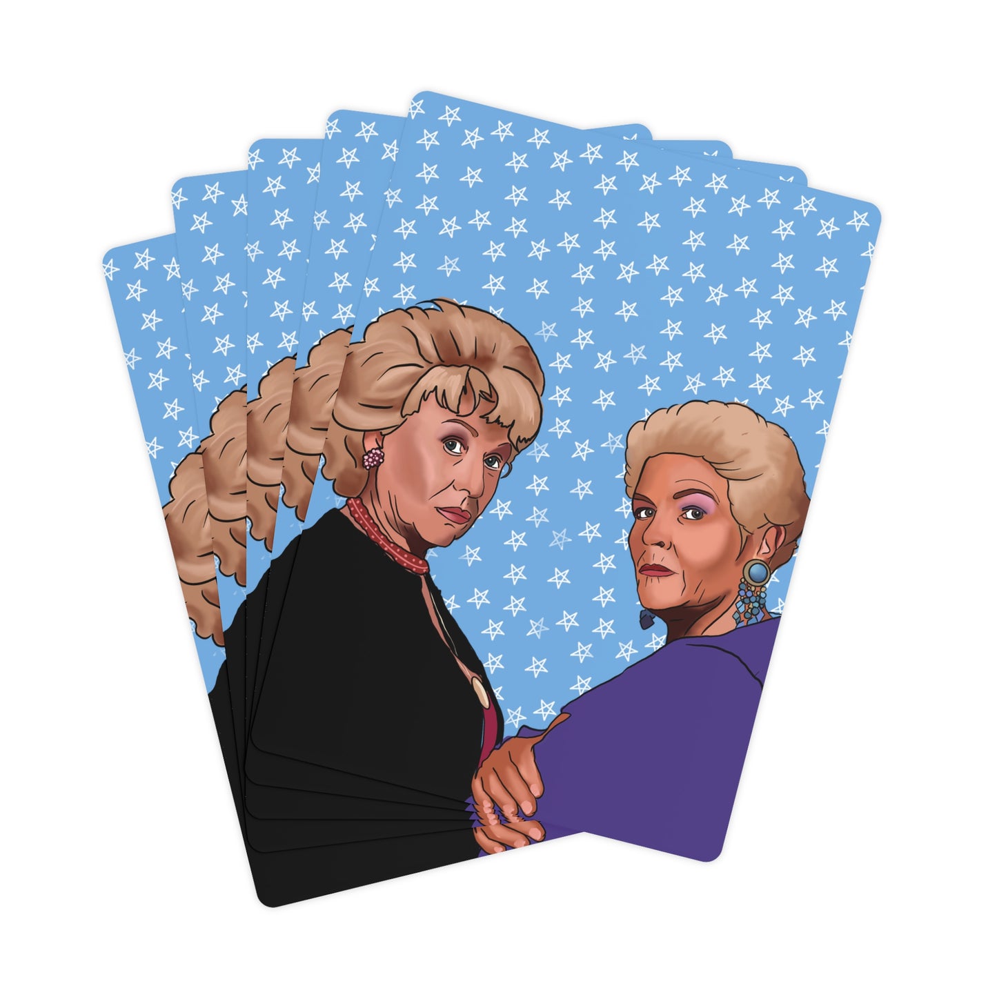 Peggy & Pat Poker Cards