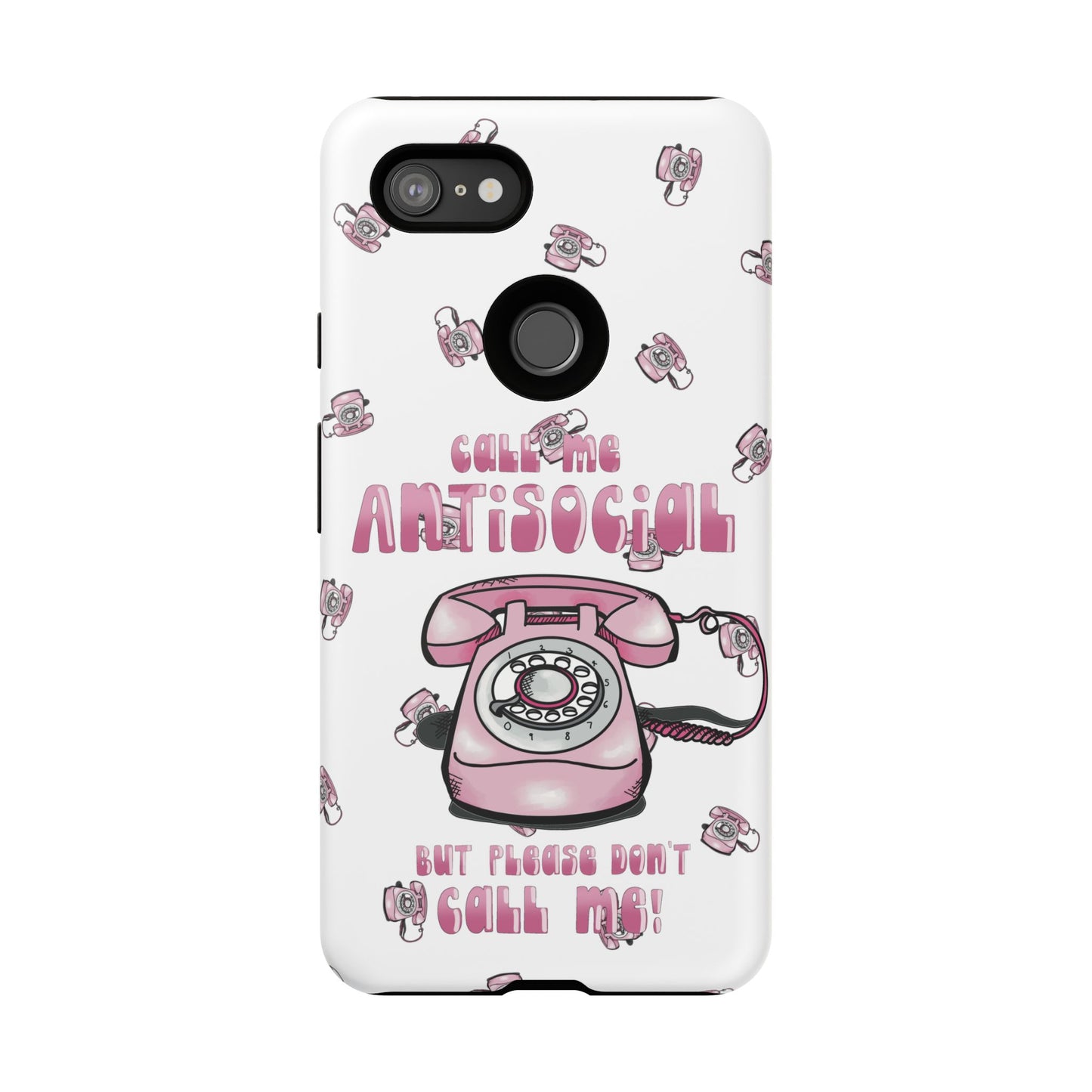 Tough Cases ‘Don’t call me’ antisocial phone case