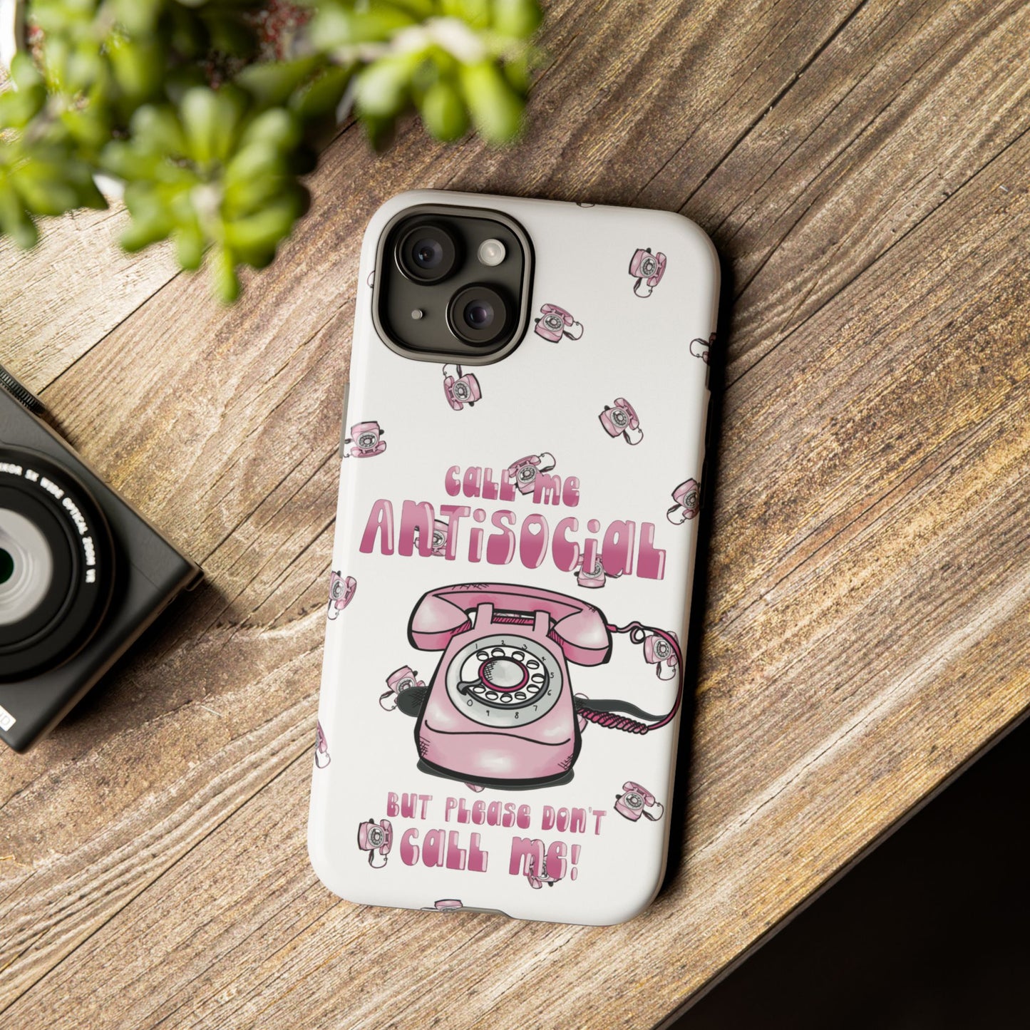 Tough Cases ‘Don’t call me’ antisocial phone case