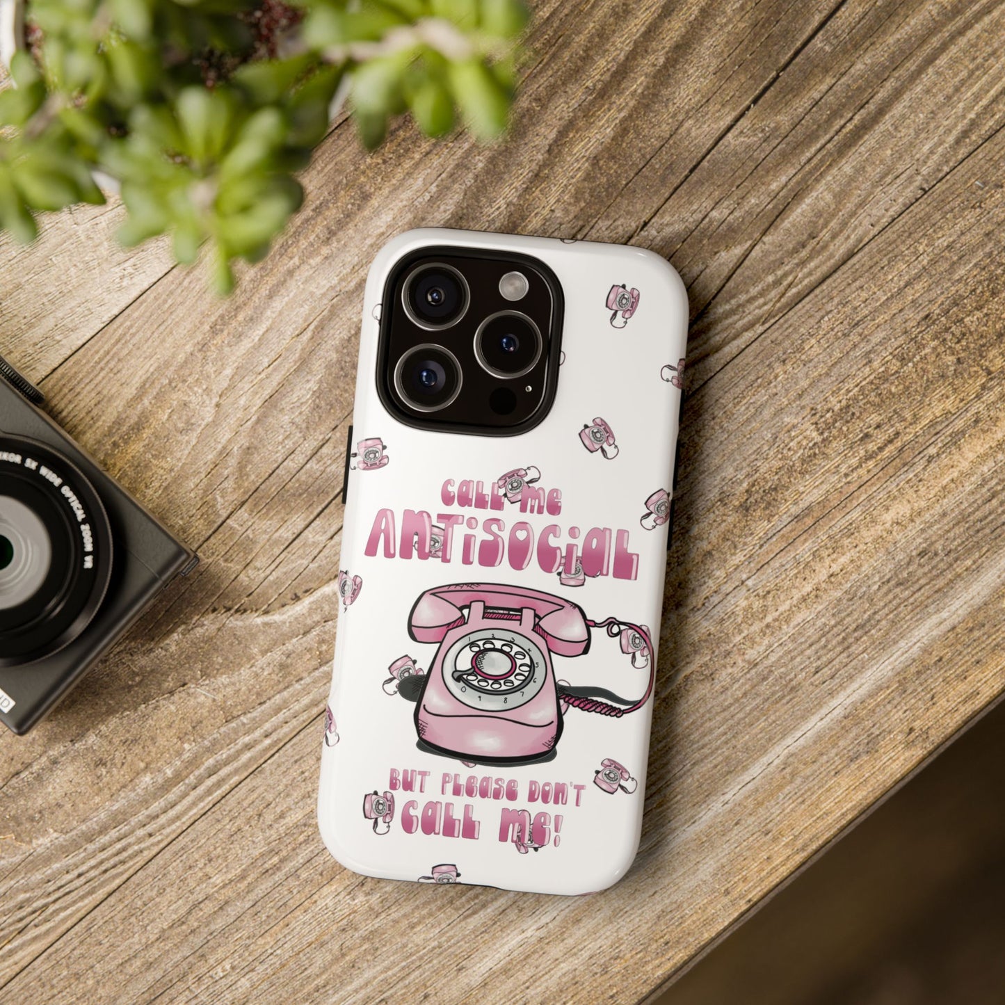 Tough Cases ‘Don’t call me’ antisocial phone case